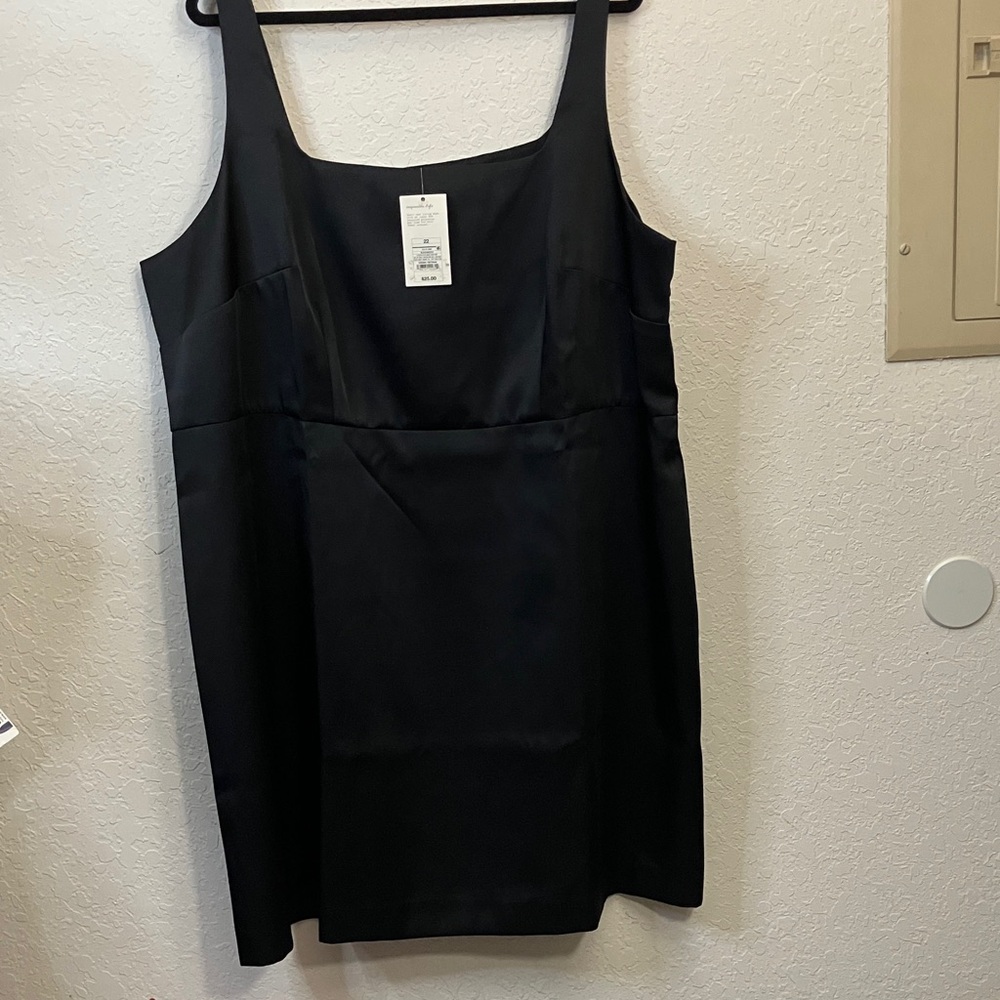 A New Day Black Midi Dress
